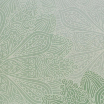 Baumwolle | TUMBA Mandala | Lindgrün